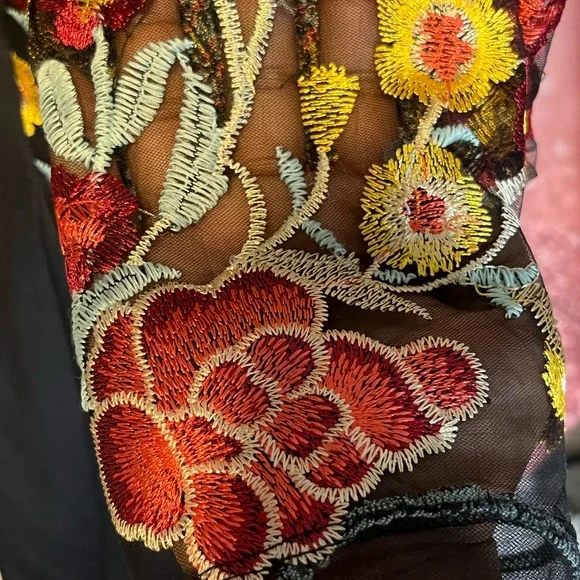 A. Byer Embroidered Club Dress - Picture 9 of 12